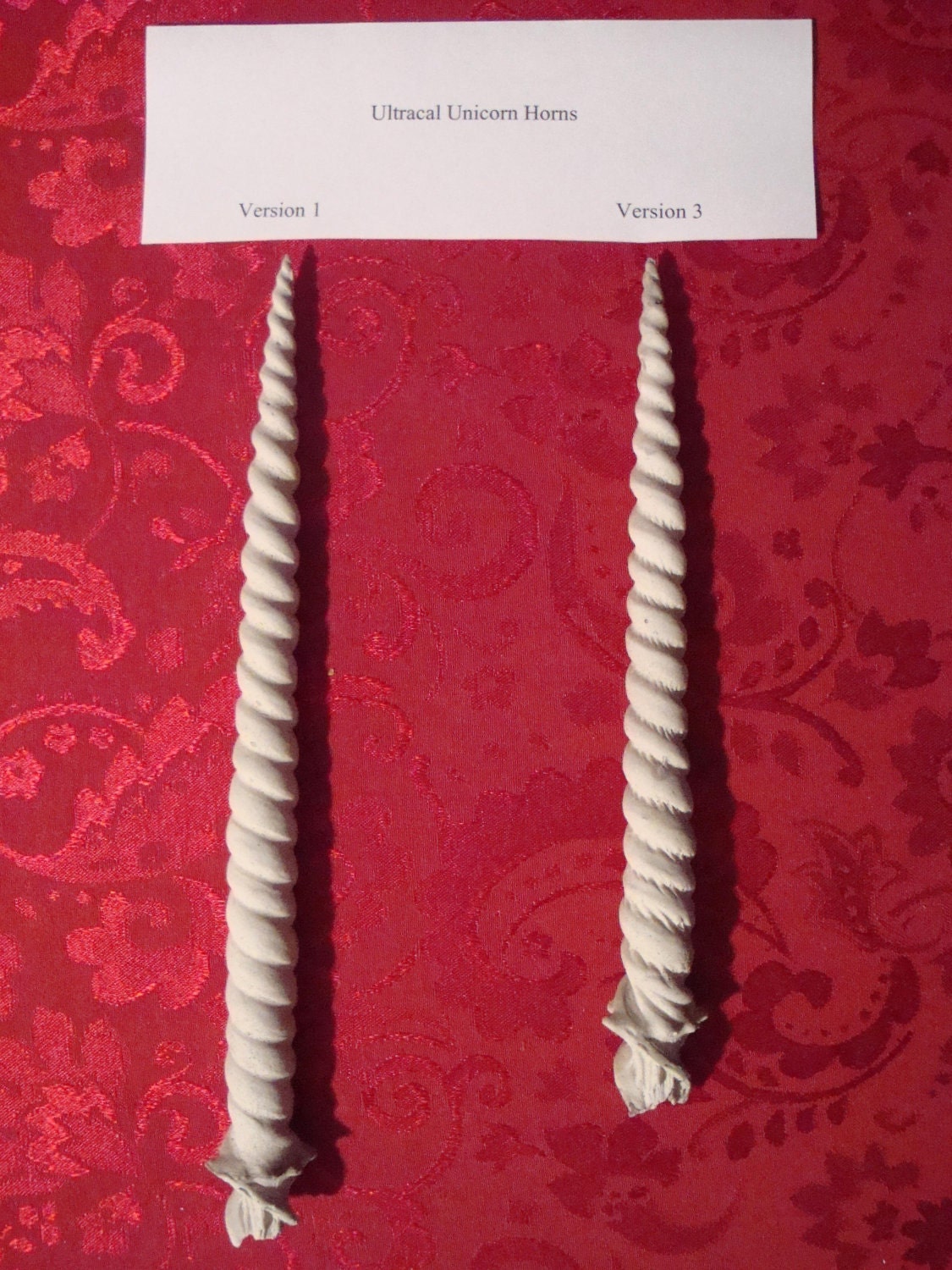 Custom Order Listing --- One unframed Unicorn Horn --- Example Only