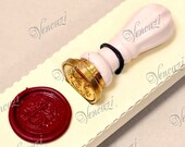 Ceramic Mini Seal -  Pink Filigree B (plus "FREE GIFT")