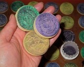 Mardi Gras Dainty Doubloons - Pre-Printed Frosting Sheet