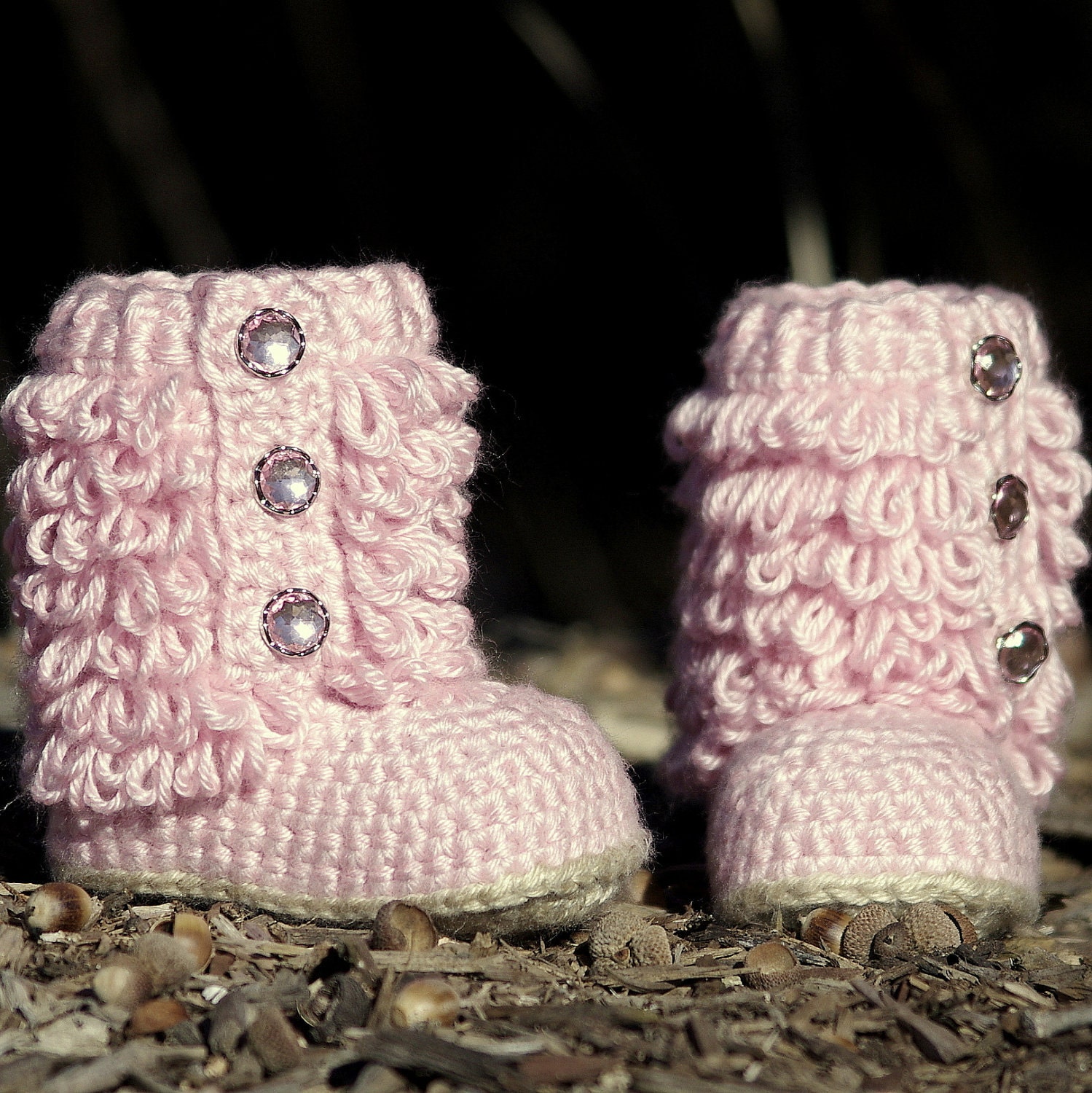 Crochet Pattern Little Diva Boot TODDLER sizes 4 - 9  - Pattern number 201 Instant Download