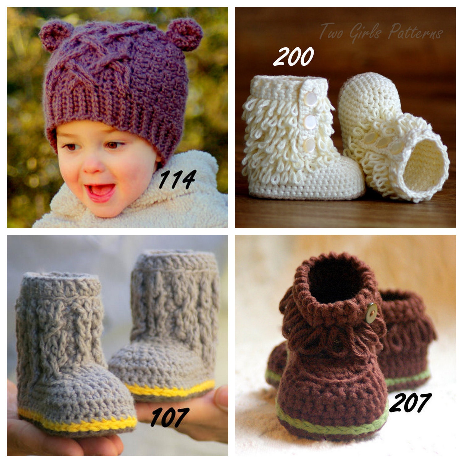 Crochet Patterns Any 3 patterns for 14.00