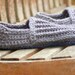 Crochet Patterns for House Slippers number 105 - Boy, Childrens, Mens - U.S. Big Boys sizes 3-7 and Mens sizes 8-13 - Instant Download