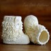 Baby Booties PDF Crochet Pattern Furrylicious Boot  - Pattern number 200 Instant Download