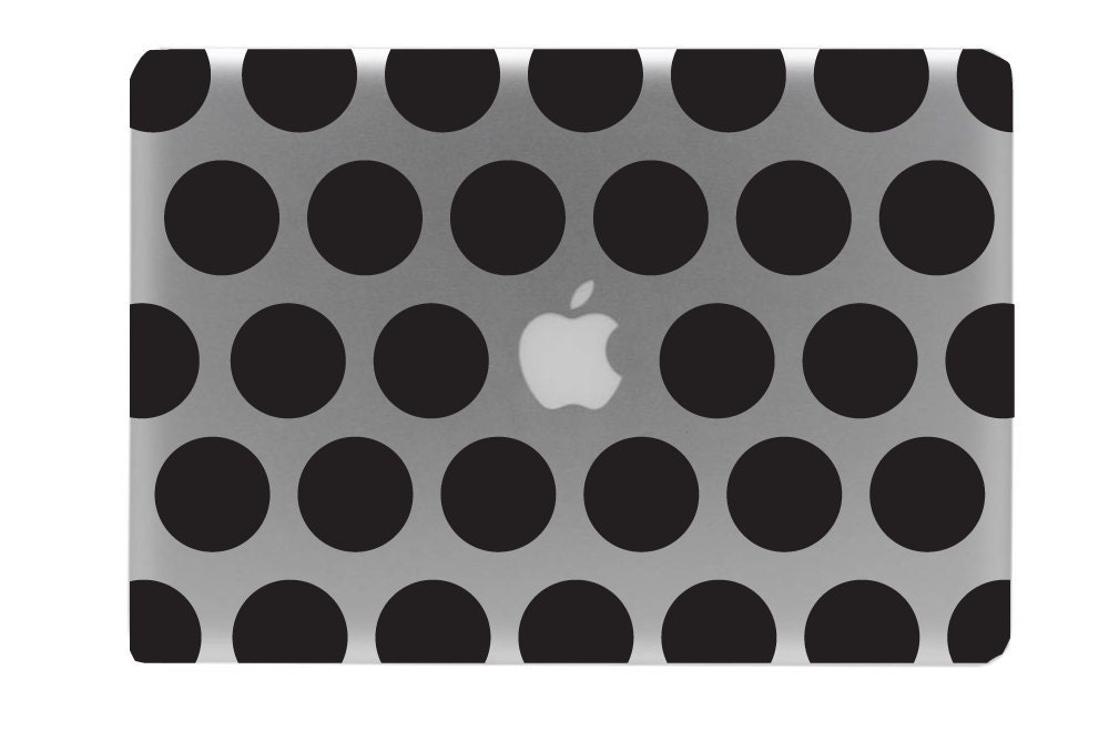 Polka Dots Macbook Decal / Macbook Sticker / Laptop Decal