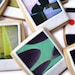 polaroid camera and custom photo cookies gift box (8 cookies)