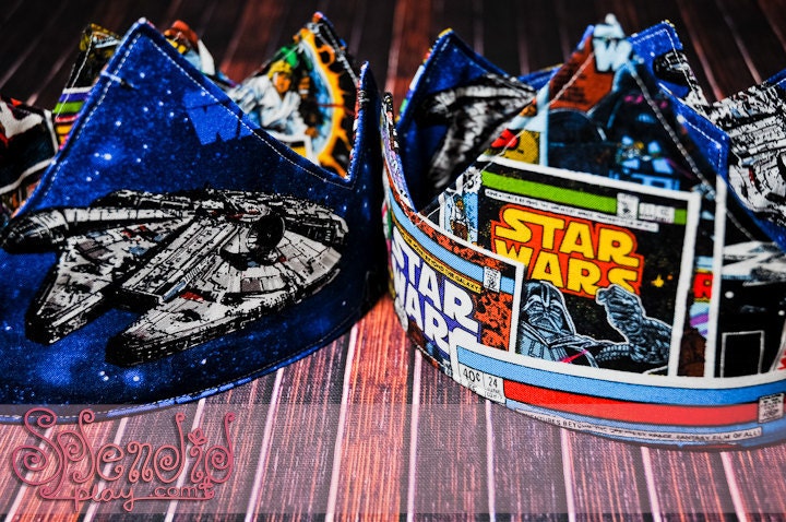 Star Wars Themed Reversible Fabric Crown