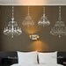 Chandelier -Vinyl Wall Decal,Sticker,Nature Design baby room decal wall decal nursery decal