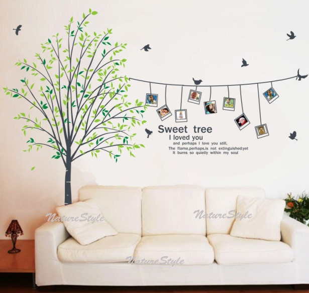Beautiful Photograph on the tree-Vinyl Wall Decal,Sticker,Nature Design