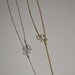 Bird and Branch Lariat Necklace - Bird and Branch Necklace - Matte Silver plated or Matte Gold plated