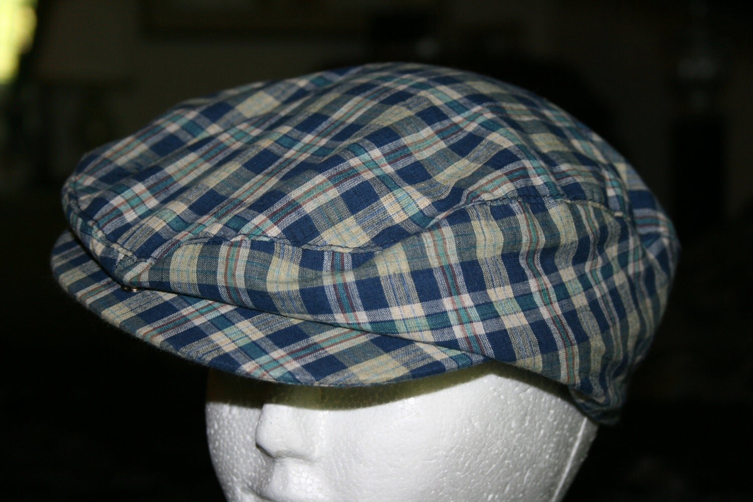 Plaid Golf Hat