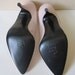 1950 PUMPS Stunning Vintage  Mid Century  Soft Pink Leather Made in Spain Women's Pumps High Heels shoes size 6 Wedding Summer