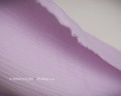 CRINKLE SILKY Wrap - Lilac -  Newborn Photo Prop -  cocoon, nest, bowl, maternity, photography