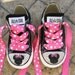 Converse Chuck Taylor All Star SWAROVSKI crystals BLING minnie mouse inspired