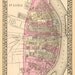 Antique St. Louis city map Print - 16 x 20"