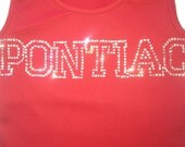Personalized sugarlips tank tops with your child's camp, college or sorority in colors of your choice.