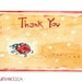 Cute Bugs mini Thank You cards