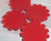 Strawberry fragrance tarts, candle melts - 4 pack