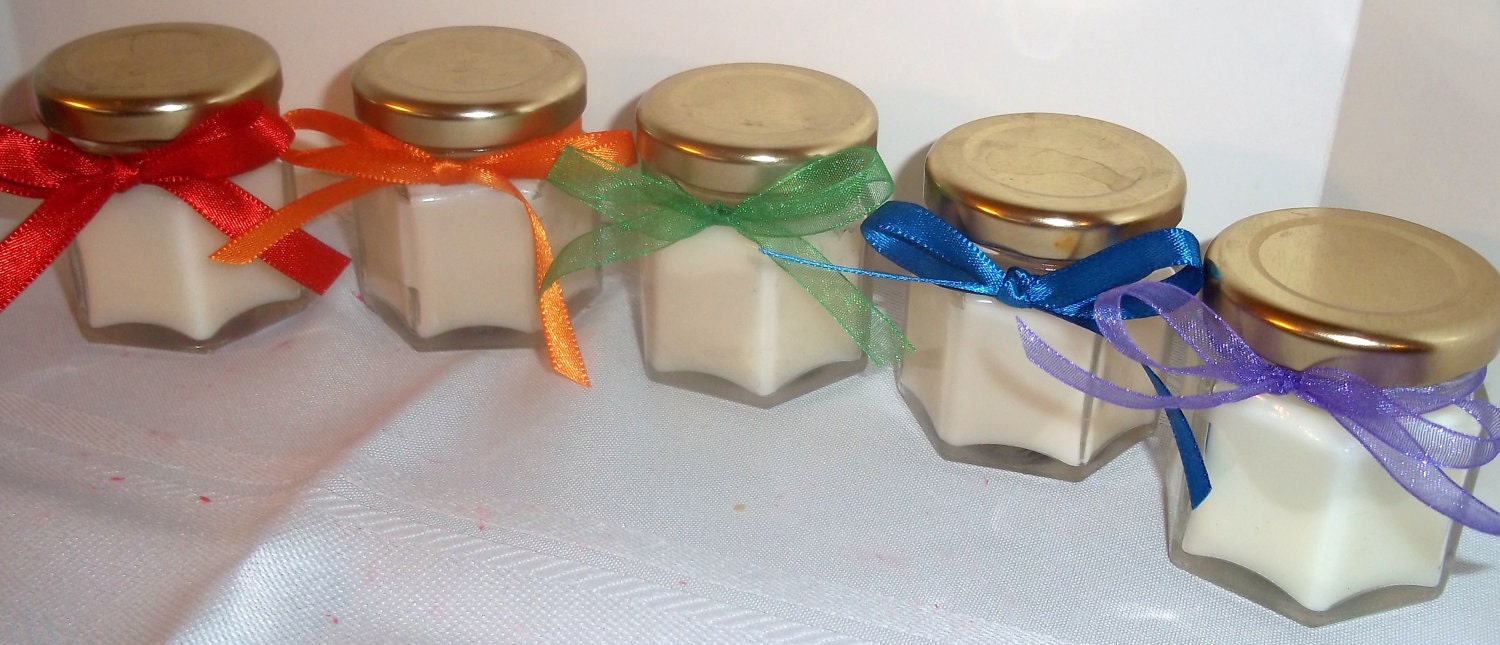 Party favor candles - perfect for showers, Weddings, and more