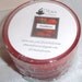 Strawberry wickless candle