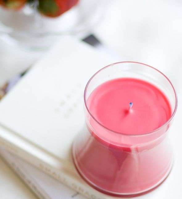 Strawberries & Cream 12 oz. candle - June fragrance of the month, 15% off