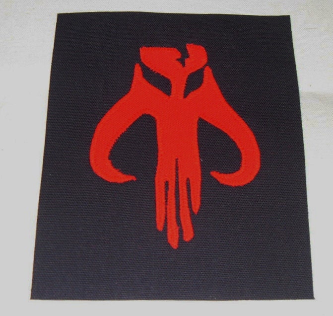 Mandalorian Patch /Boba Fett / Free shipping when you buy 2 or more
