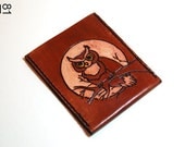 Perched Owl Slim Wallet