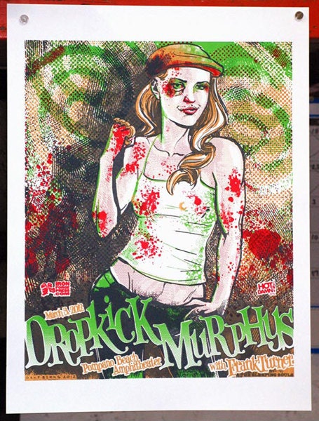 Dropkick Murphys Gig Poster - "Going Out In Style"