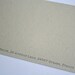Baby birth photo announcement cards - recycled kraft paper
