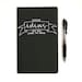 Idea Notebook, Handwritten Calligraphy, Banner Illustration, Large Moleskine Cahier, Black, Amazing Ideas That Will Change the World