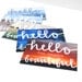 Travel Postcards, Hand-Lettered Calligraphy, Travel Photography, Hello from Someplace Beautiful, Set of 5