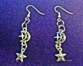 Magic Moon And Star Earings