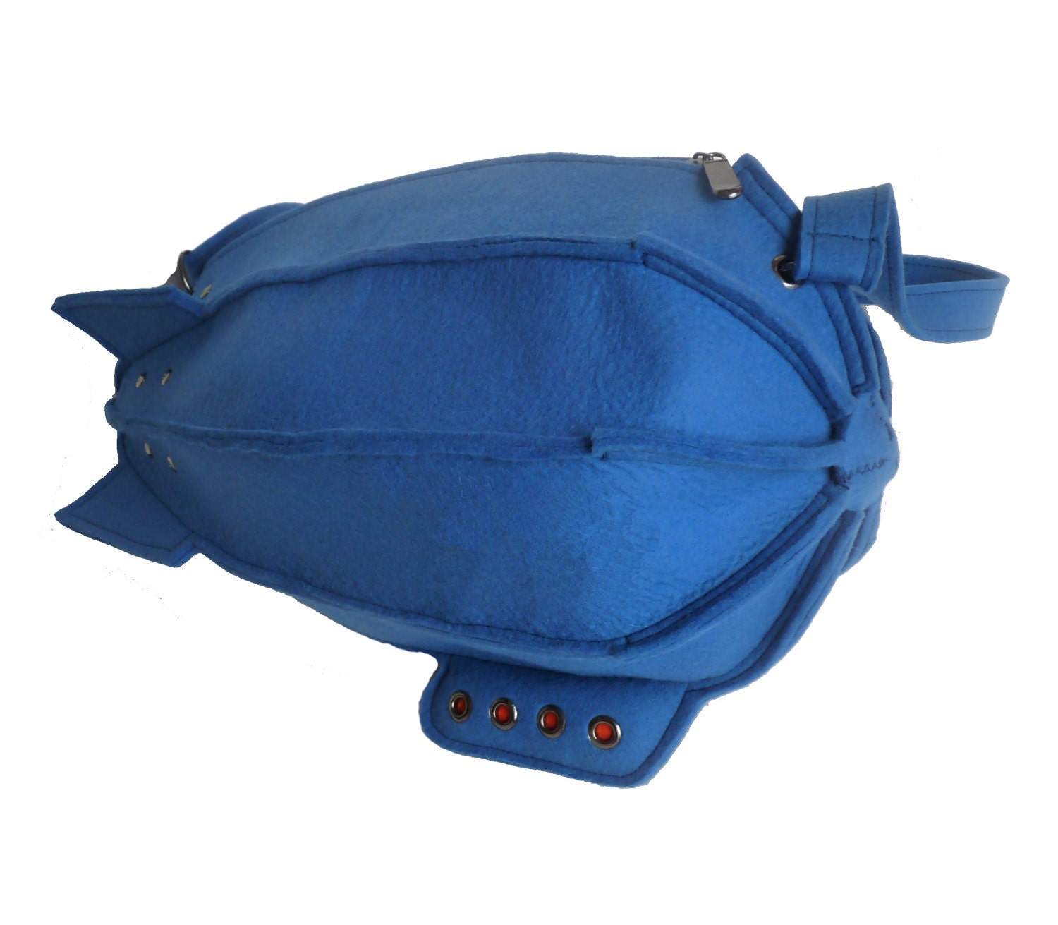 Blue Felt Airship Bag (Blimp Bag)