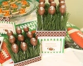 PRINTABLE Decorative labels - Custom Football Party Collection - BellaGreyDesigns