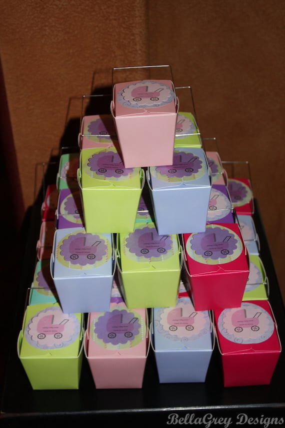 Sweet Baby Stroller Baby Shower Sip and See Baby Sprinkle Party Favor Tag Il_570xn