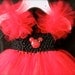 Minnie Mouse Inspired Tutu Dress