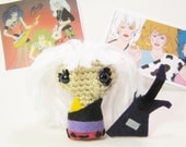 ON SALE Jem Misfits Crochet Roxy Bassist Amigurumi Doll