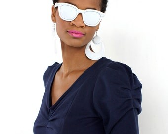 Travelin' Light Sweatshirt Dress -- Navy Blue IN STOCK (M)