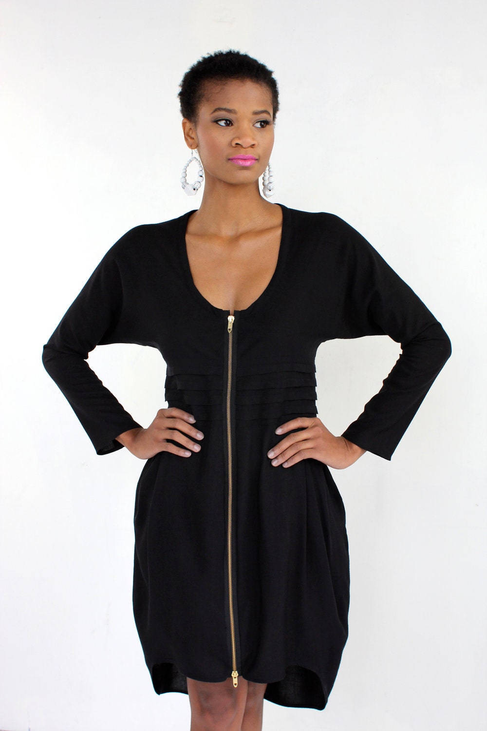 Kimono Zip Dress
