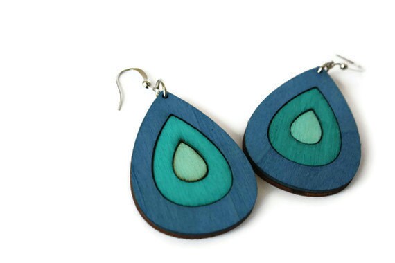 Big Blue Earrings