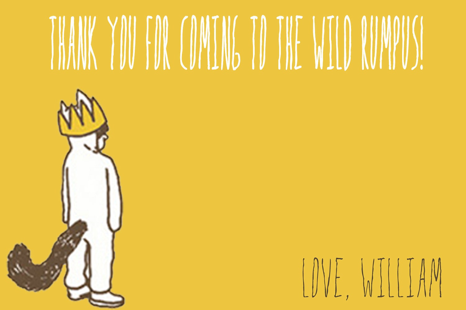 Where the Wild Things Are- Printable Party Package