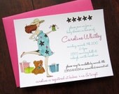 Set of 12 Baby Shower Invitations