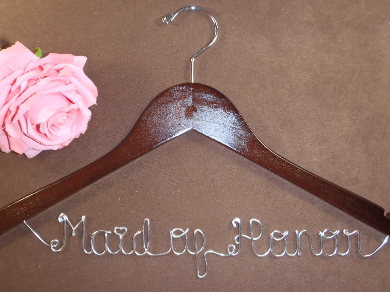 Hanger one Line, Personalized Custom Bridal Hanger, Brides Hanger, Bride, Name Hanger, Wedding Hanger, Personalized Bridal Gift