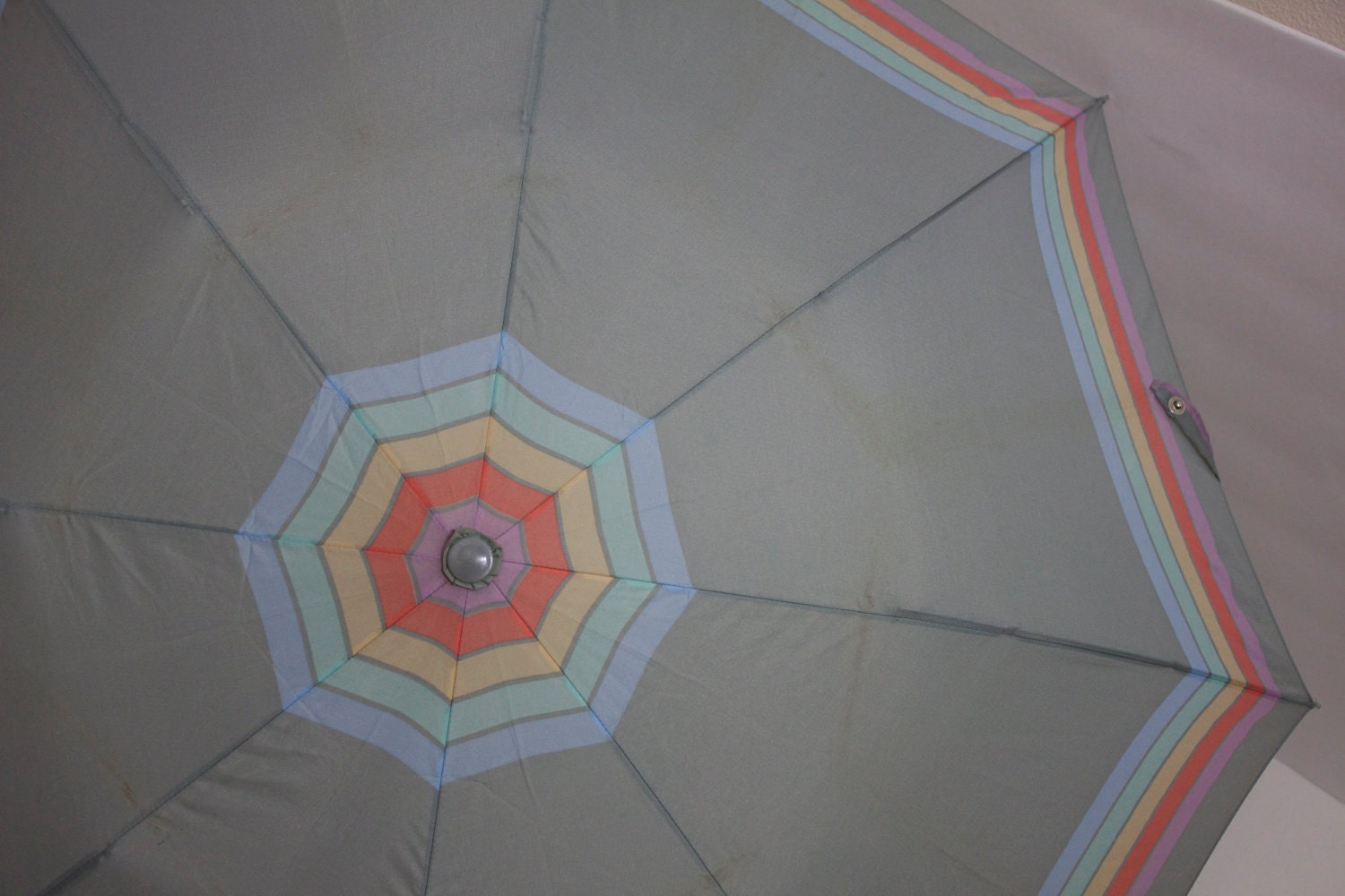 Vintage Retro Rainbow Umbrella - TheForgotten