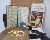 Tiny Pocket Scrabble Game Vintage