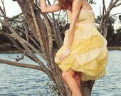 Three piece soft yellow dress 50% Off