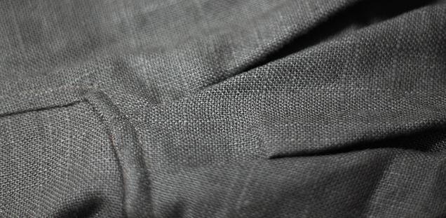 Four Seasons can wear Brown linen Wide leg pants Culottes