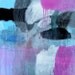 FREE SHIPPING - There's a fly on your ear - Original abstract painting, canvas, acrylic, large, 31x31