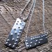 Braille His and Hers Secret Message Necklaces- Personalized Say It With Braille