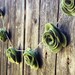 10' Felt Rose Wedding Garland Decoration Decorating Romantic Chic Wedding Cake prop Table Garland  Photo Prop
