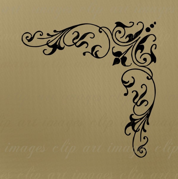 Bella Corners Vintage Clip Art, Royalty Free, No Credit Required